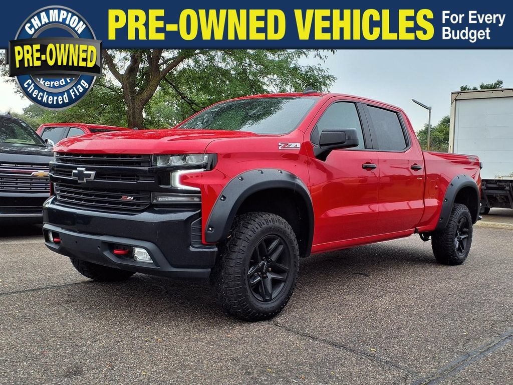 Used 2021 Red Chevrolet LT Trail Boss image 1