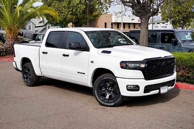 New 2026 Bright White Clear-Coat Exterior Paint RAM Big Horn/Lone Star image 3