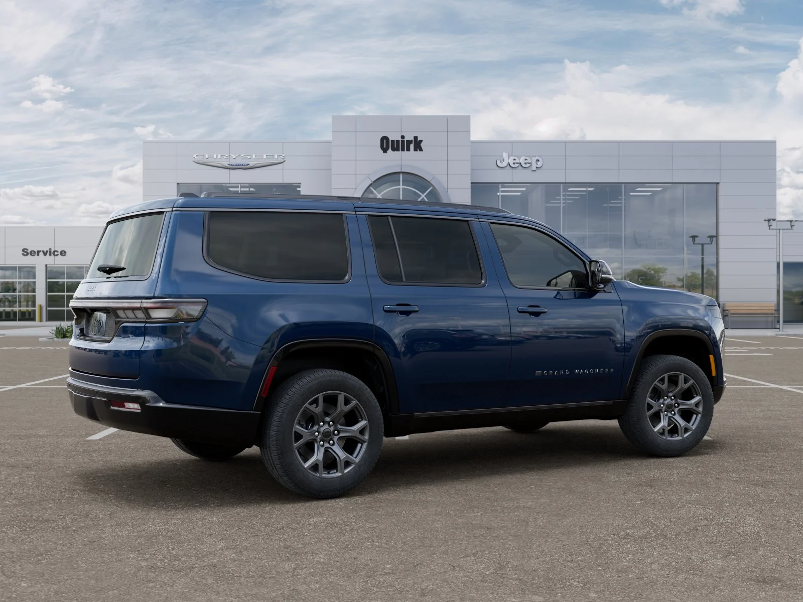 New 2026 Fathom Blue Pearl-Coat Exterior Paint Jeep Limited Altitude image 30
