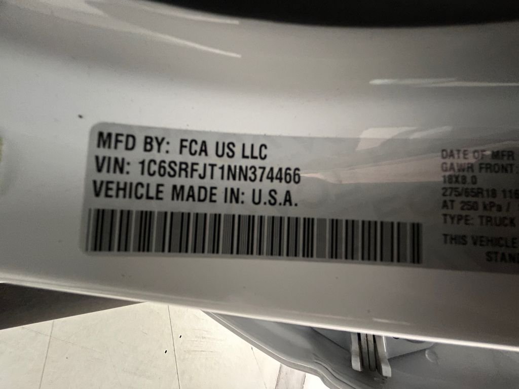 Used 2022 White Ram Laramie image 20
