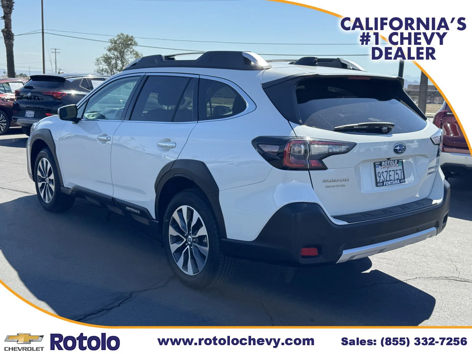Used 2025 Crystal White Pearl Subaru Touring XT image 4