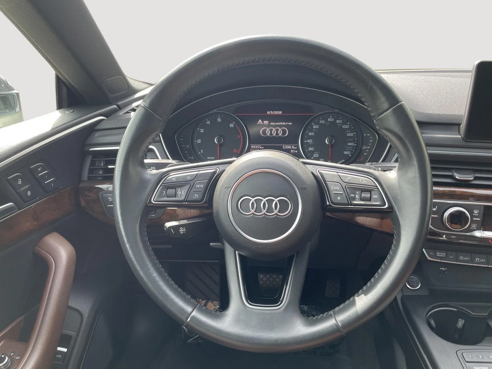 Used 2018 Moonlight Blue Metallic Audi Premium Plus image 25