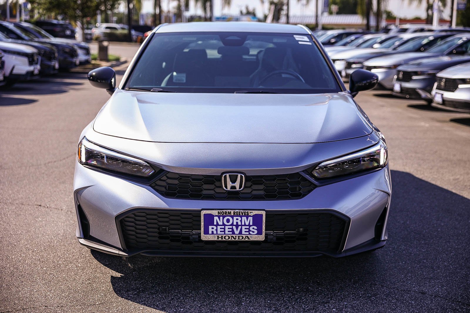New 2026 Solar Silver Metallic Honda Sport CVT image 2