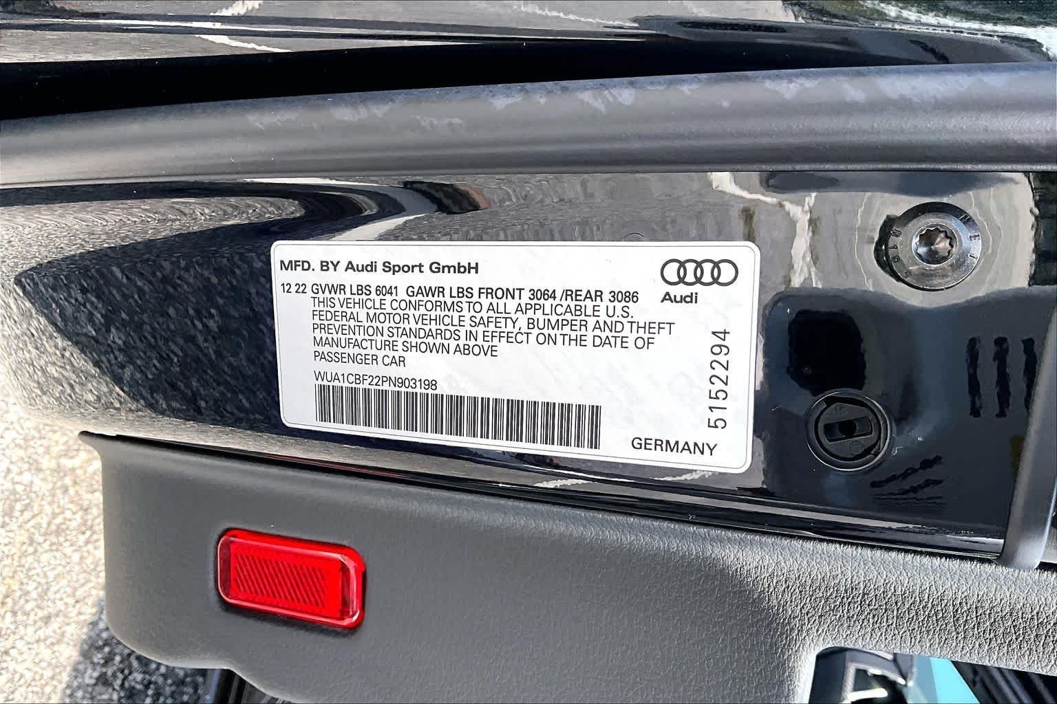 Used 2023 Mythos Black Metallic Audi  image 37