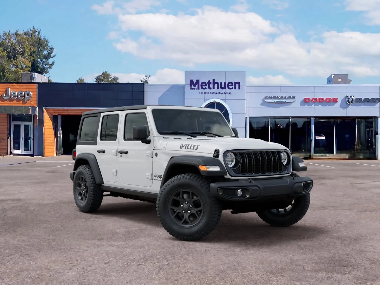 New 2026 Bright White Clearcoat Jeep Willys image 5