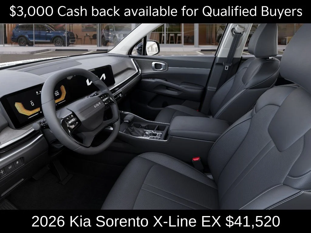 New 2026 Ivory Silver Kia X-Line EX image 17