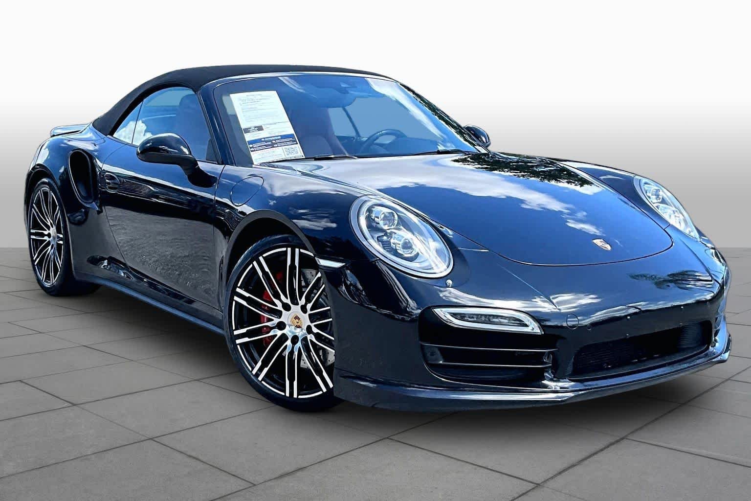 Used 2015 Black Porsche Turbo image 3