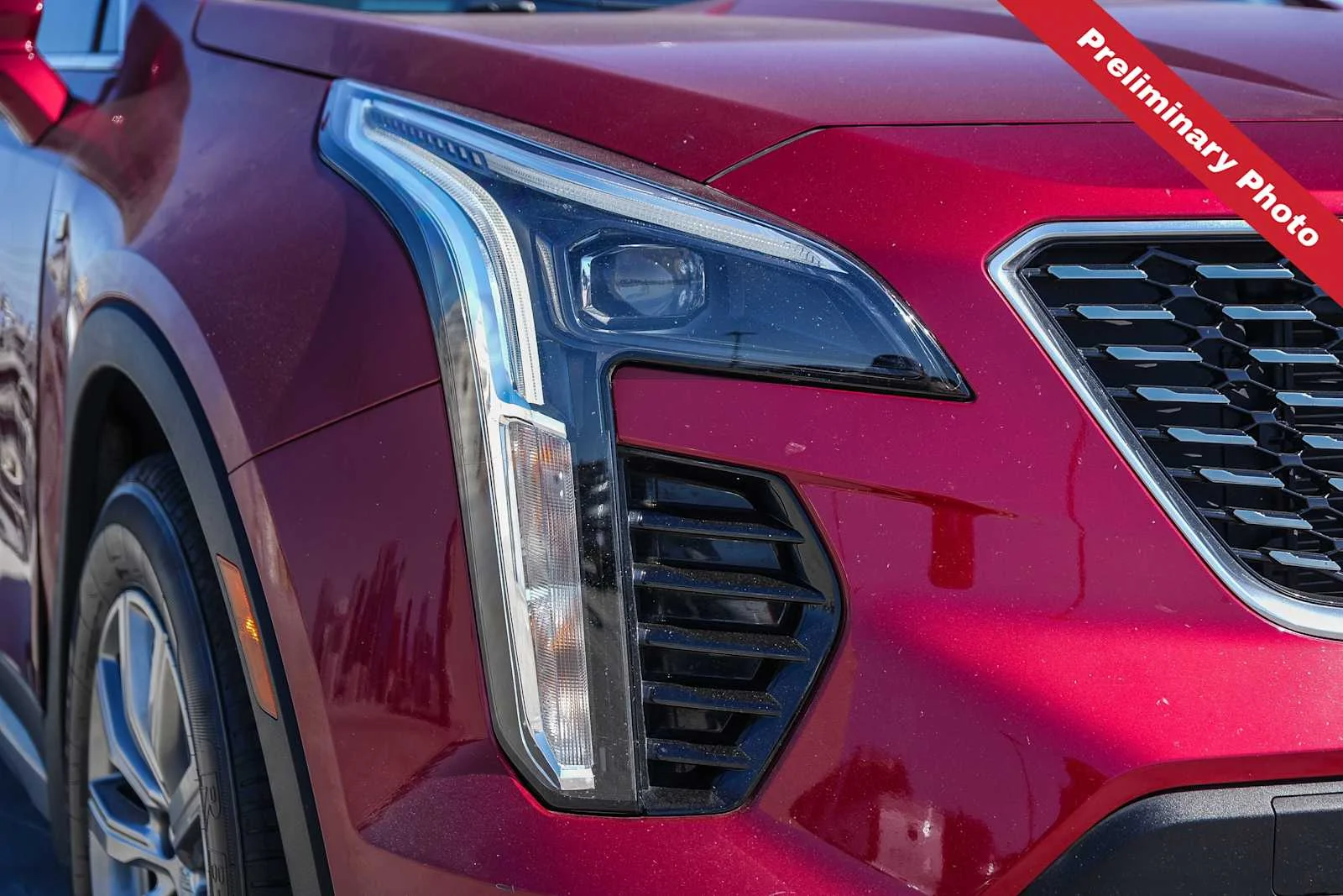 Used 2020 Red Horizon Tintcoat Cadillac FWD Premium Luxury image 3