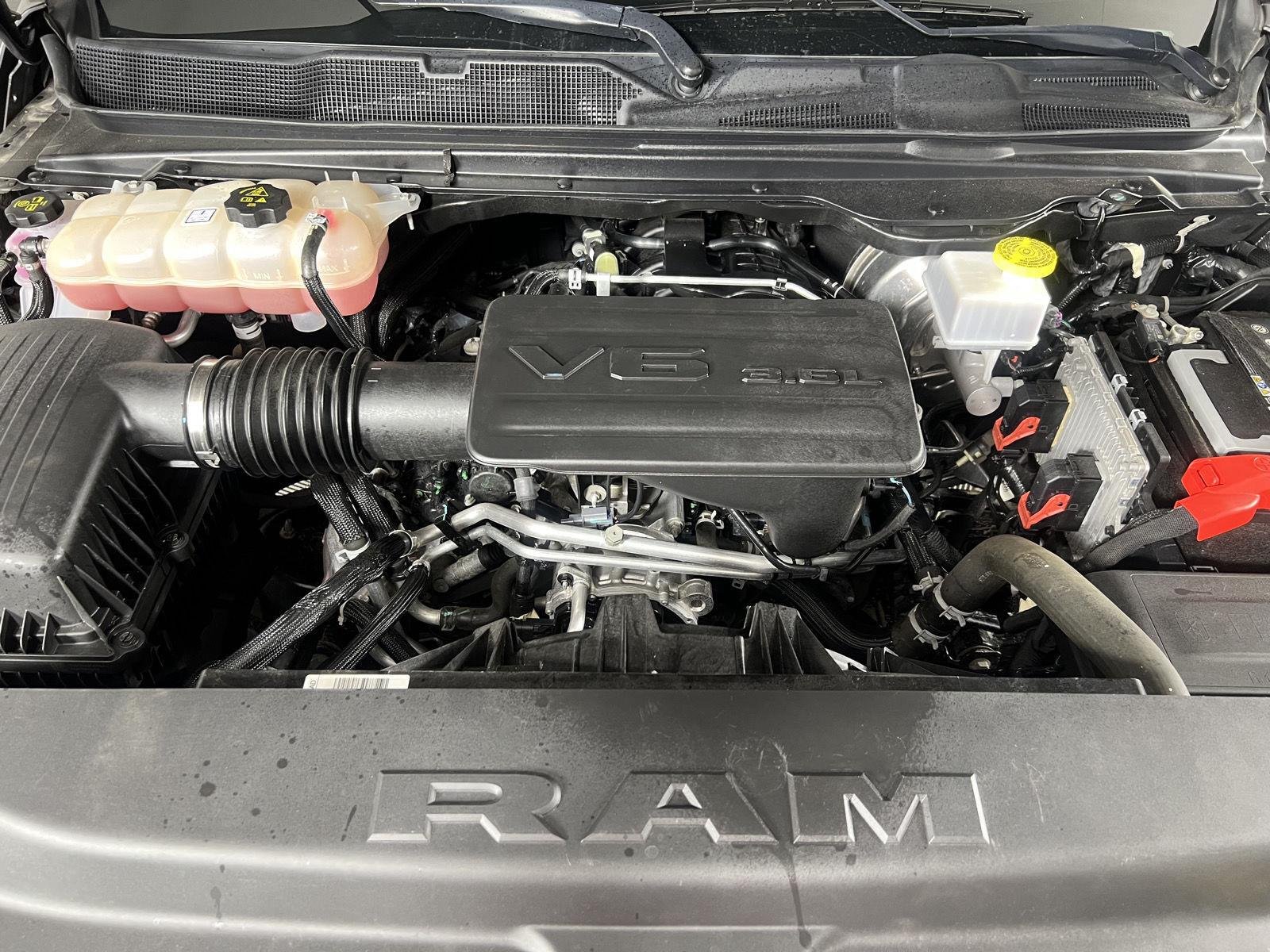 Used 2022 Granite Crystal Metallic Clearcoat Ram Big Horn image 25
