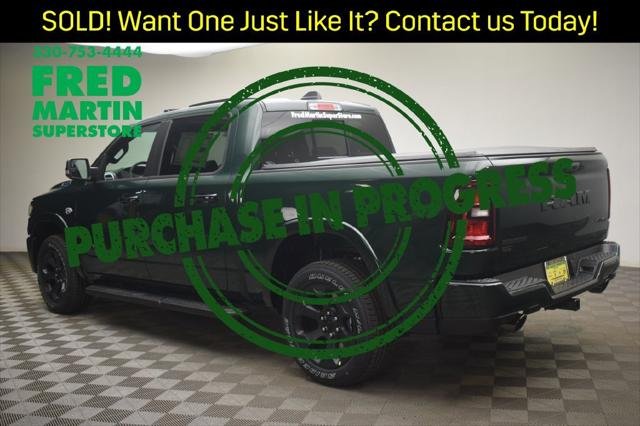 New 2026 Serrano-Green Metallic Exterior Paint RAM BIG HORN image 9