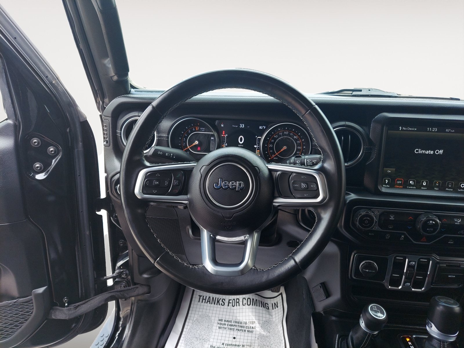 Used 2022 Black Clearcoat Jeep Unlimited Sahara image 13