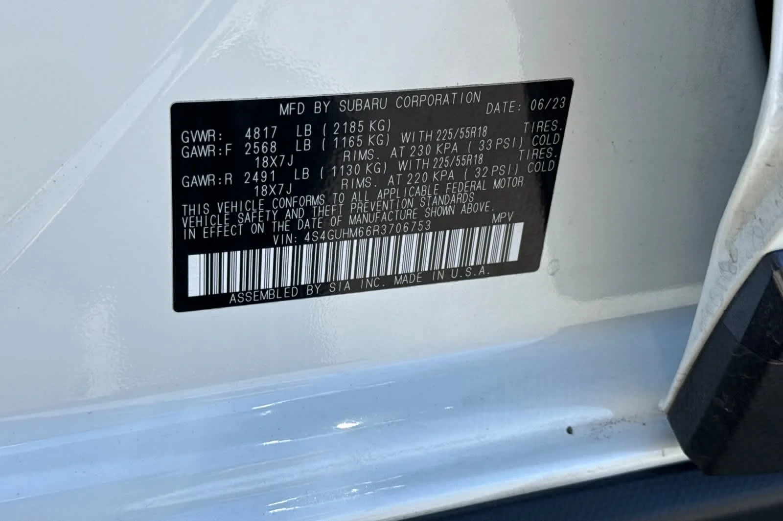 Certified Used 2024 Crystal White Pearl Subaru Limited image 33
