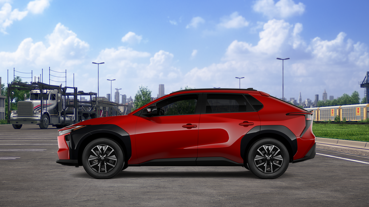 New 2026 Supersonic Red Toyota XLE image 4