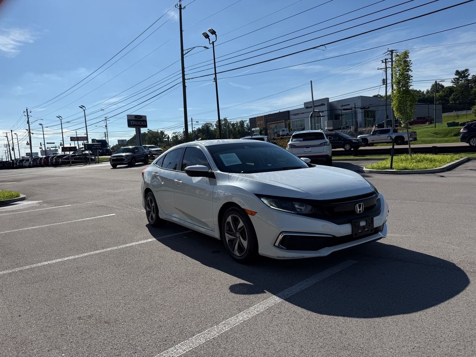 Used 2020 White Honda LX image 7