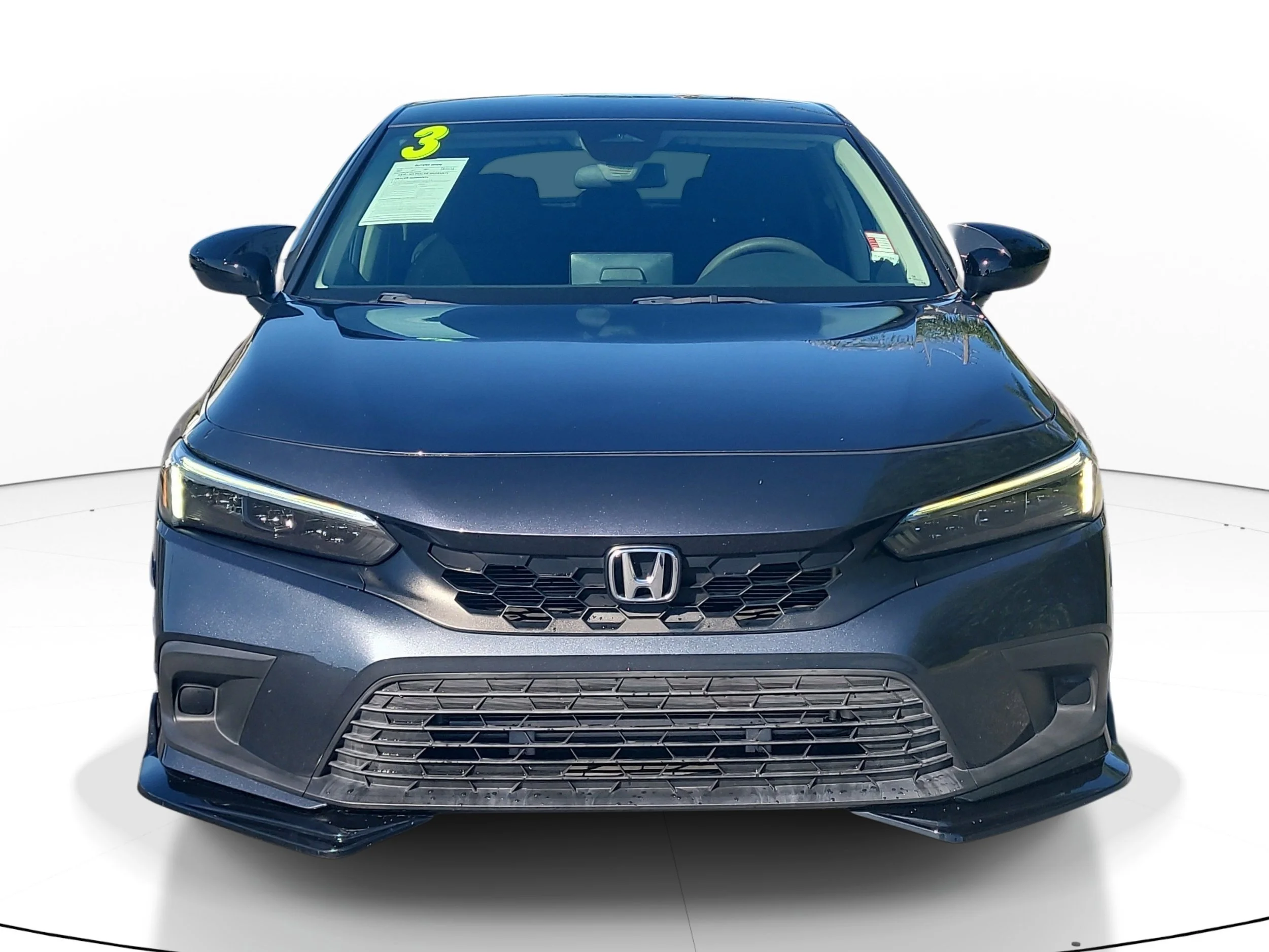 Used 2023 Meteorite Gray Metallic Honda LX image 2