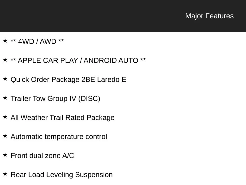 Used 2018 Black Jeep Laredo E image 3