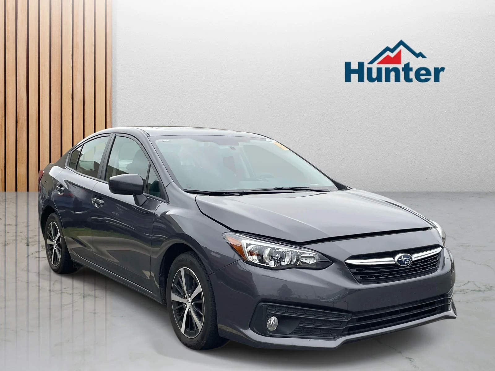 Used 2022 Magnetite Gray Metallic Subaru Premium image 1