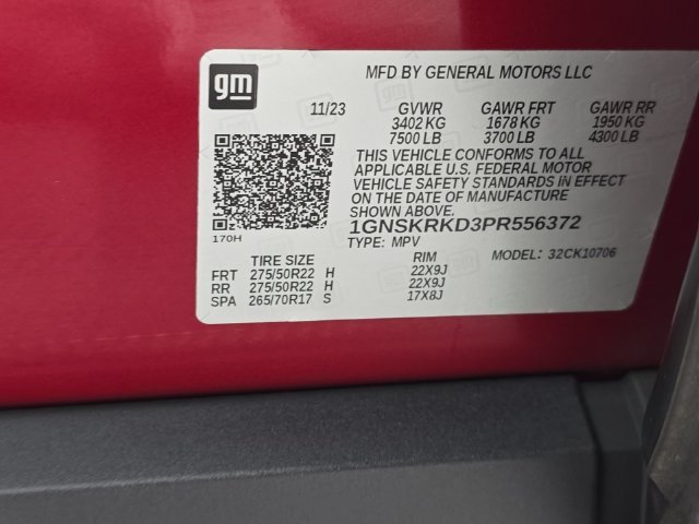 Used 2023 RADIANT RED TINTCOAT Chevrolet RST image 10