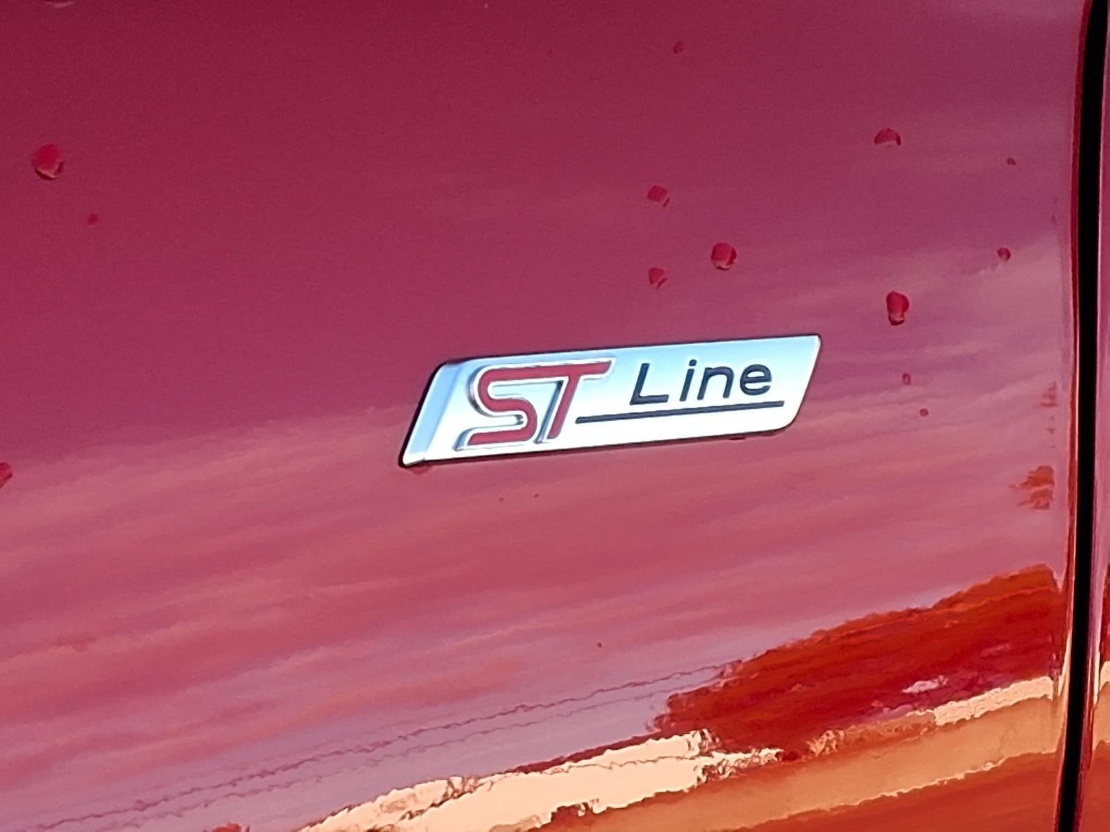 Certified Used 2024 Rapid Red Metallic Tinted Clearcoat Ford ST-Line image 4