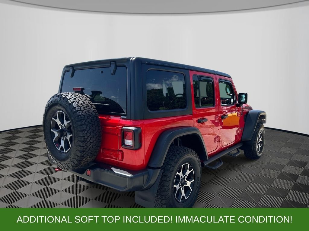 Used 2020 Red Jeep Unlimited Rubicon image 5