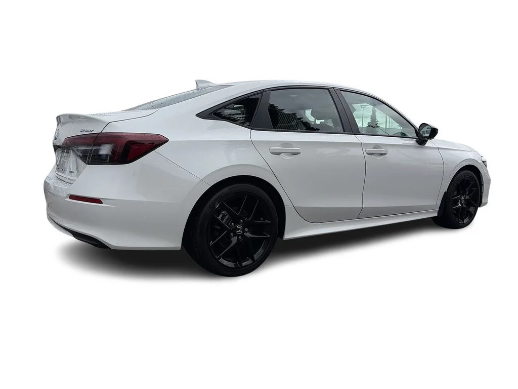 Certified Used 2025 Platinum White Pearl Honda Honda Civic Hybrid Sport eCVT Sedan Certified Pre- image 15