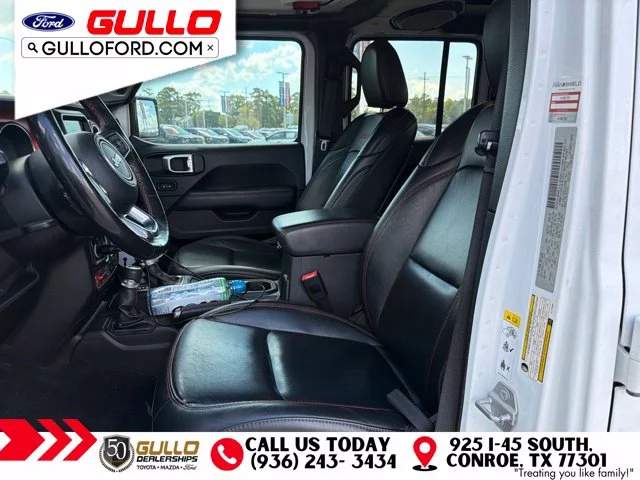 Used 2020 Bright White Clearcoat Jeep Rubicon image 12