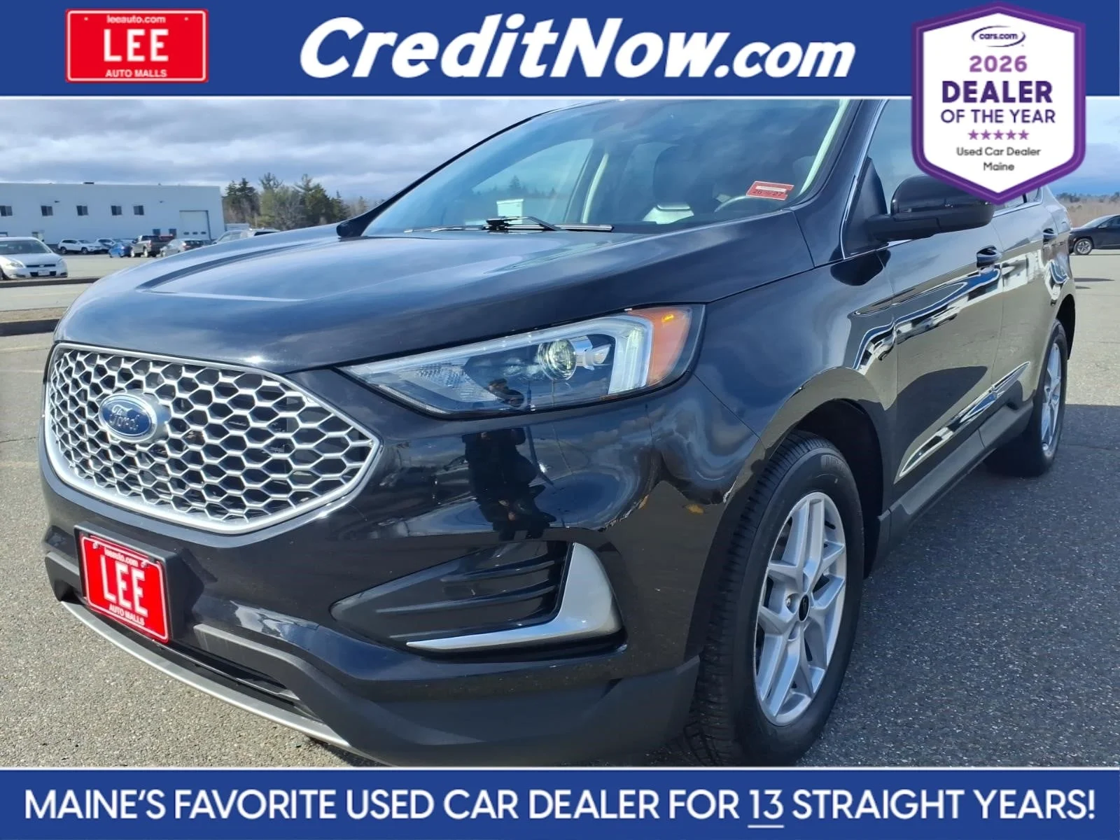 Used 2024 Black Metallic Ford SEL image 1
