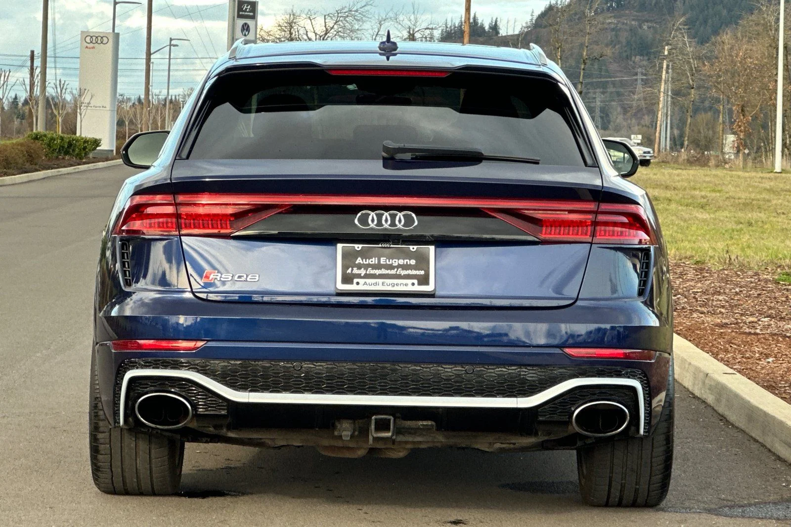Used 2021 Blue Audi 4.0T image 4