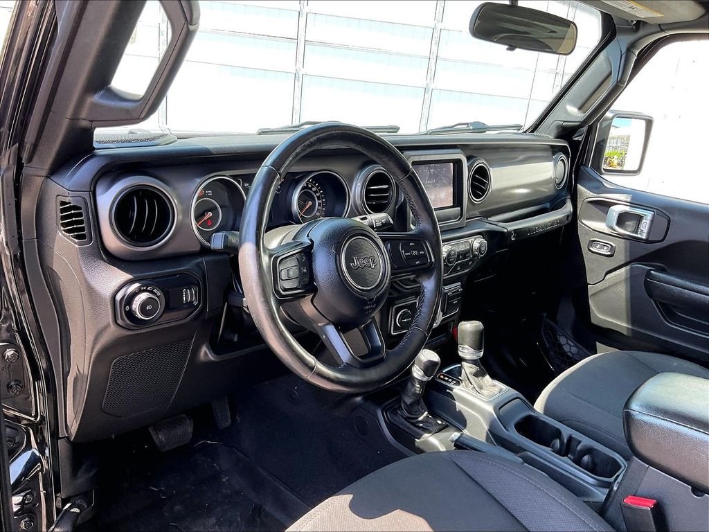 Used 2023 Black Clearcoat Jeep Sport image 8