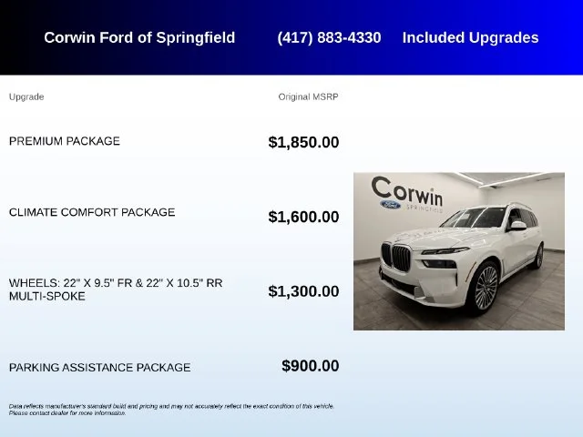 Used 2025 Alpine White BMW xDrive40i image 5