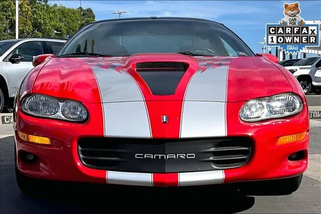 Used 2002 Bright Rally Red Chevrolet Z28 image 3