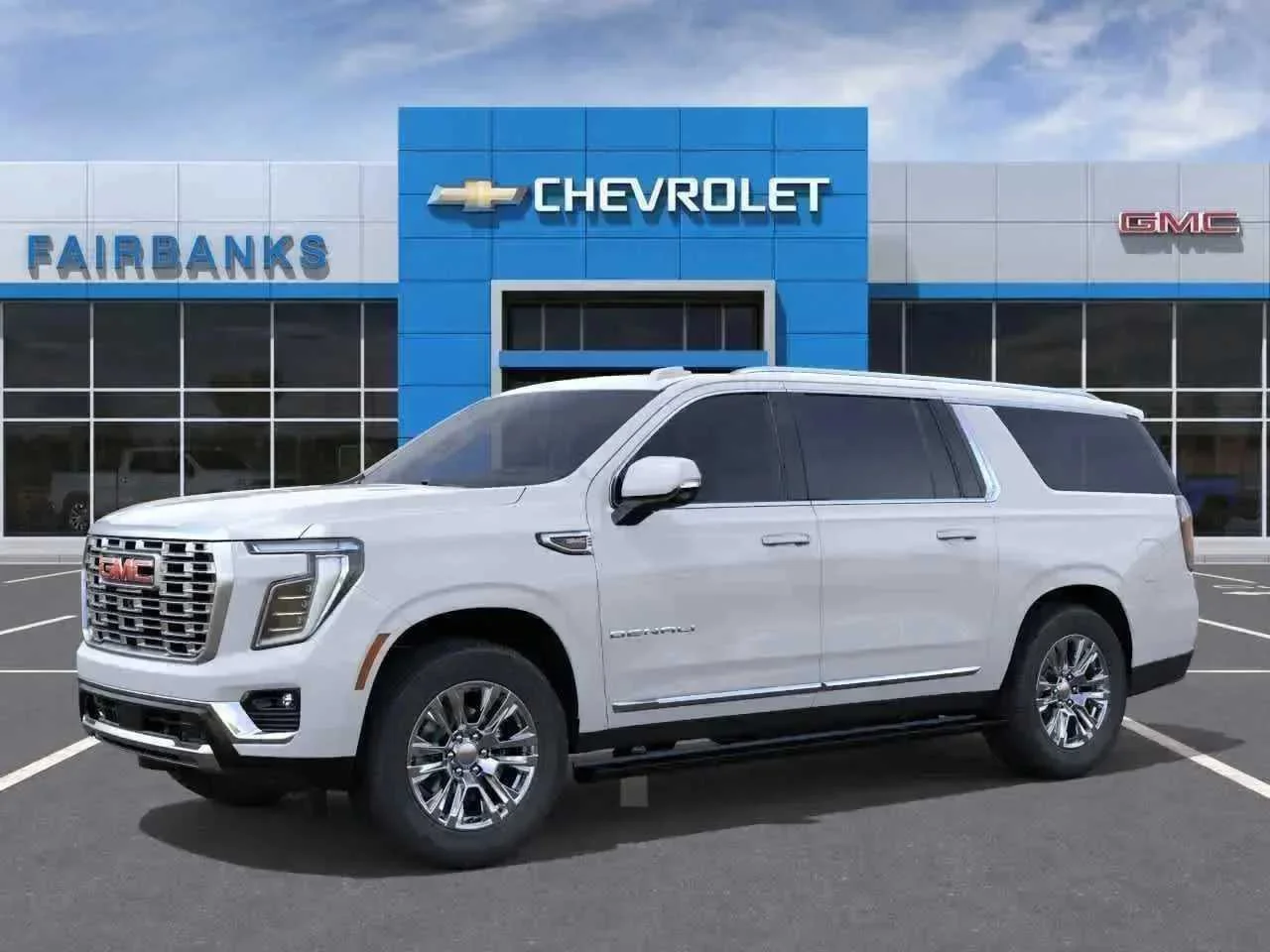 New 2026 Glacier White Tricoat GMC Denali image 2