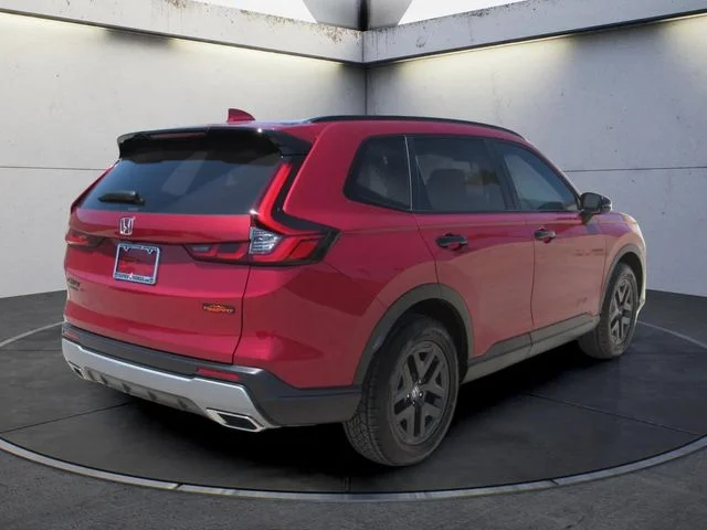 Certified Used 2026 Radiant Red Metallic Honda AWD TrailSport Hybrid image 5