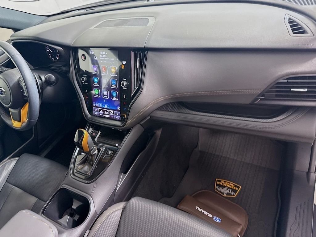 Used 2022 Crystal White Pearl Subaru Wilderness image 30