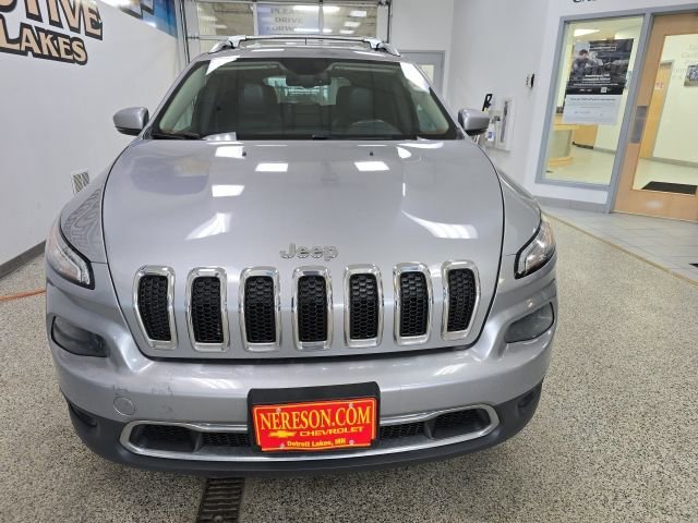 Used 2015 Jeep Cherokee Limited with VIN 1C4PJMDS2FW634639 for sale in Detroit Lakes, Minnesota