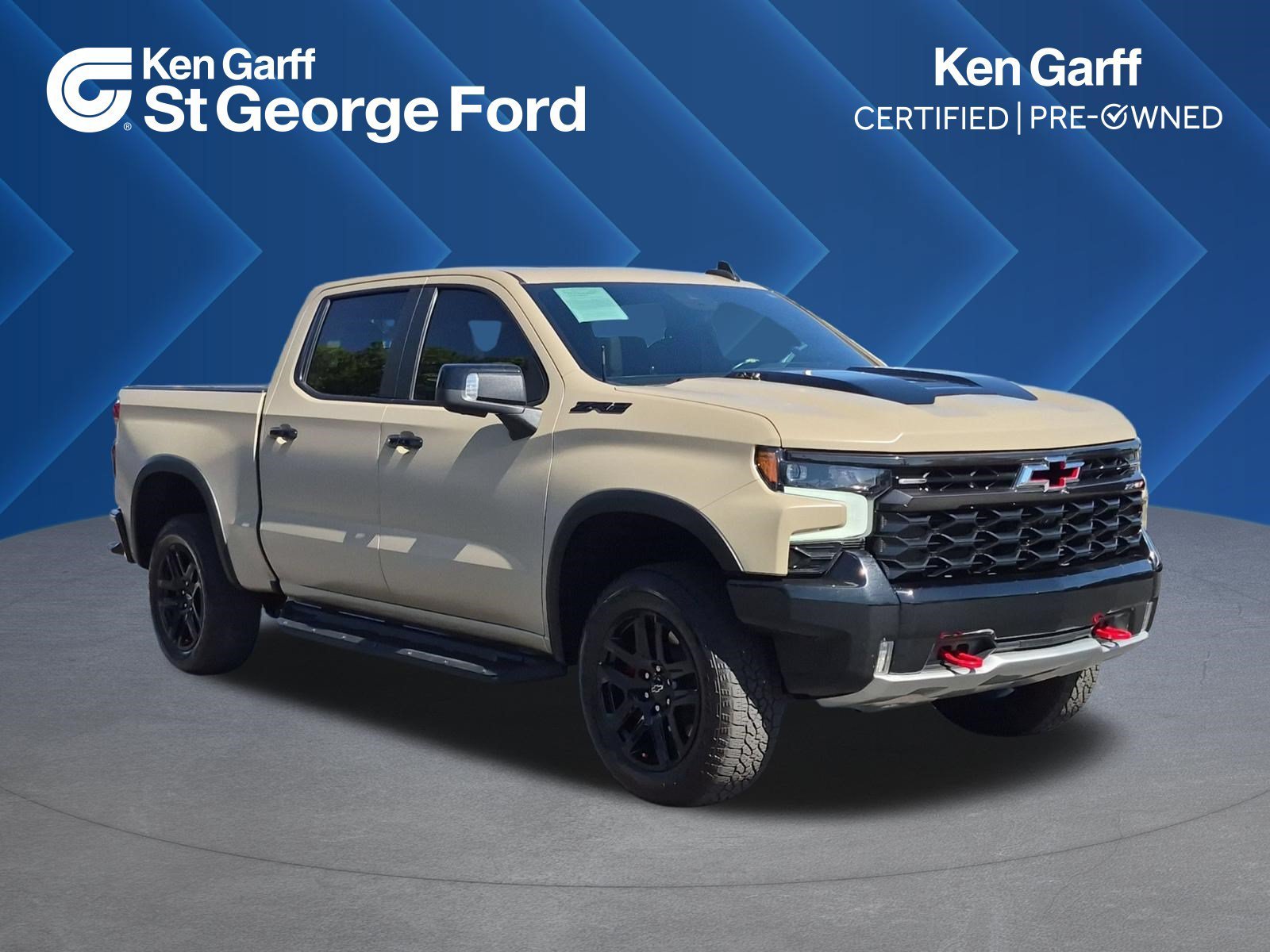 Used 2022 Sand Dune Metallic Chevrolet ZR2 image 1