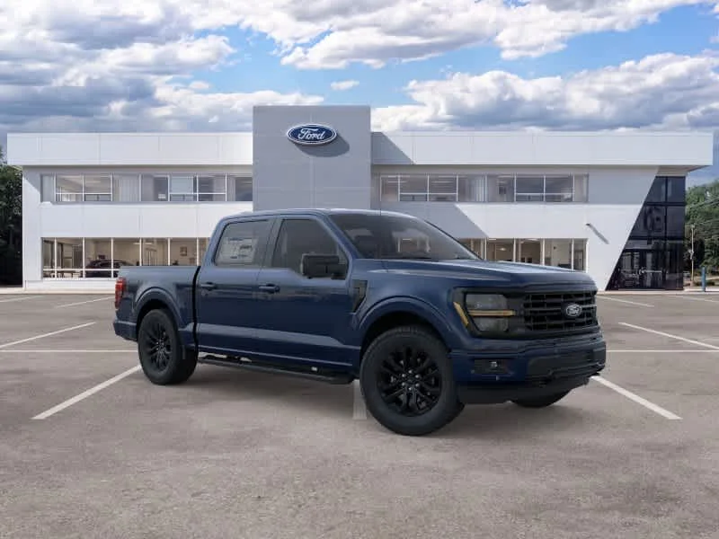 New 2026 Antimatter Blue Metallic Ford XLT image 7