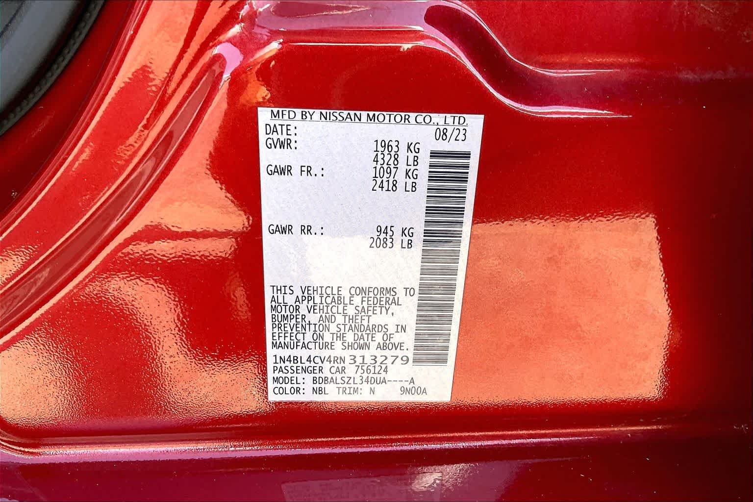 Used 2024 Scarlet Ember Nissan 2.5 SR image 32