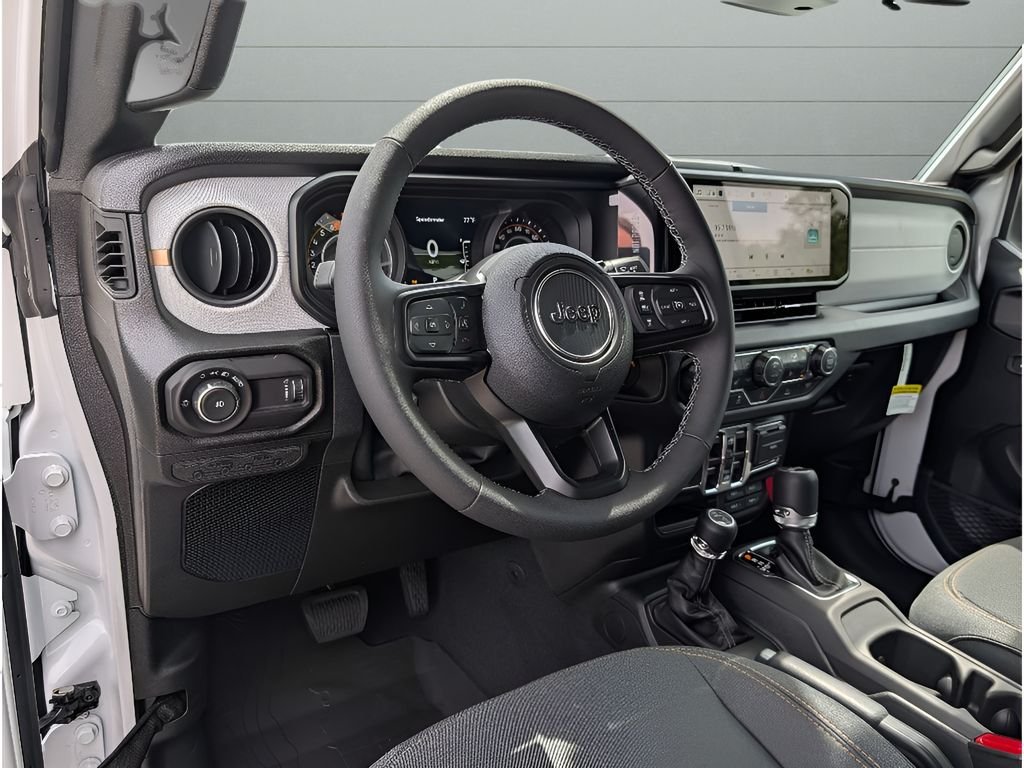 New 2026 Bright White Clear-Coat Exterior Paint Jeep Sport S image 17