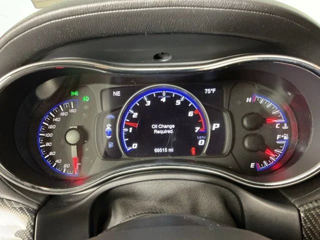 Used 2017 Diamond Black Crystal Pearlcoat Jeep SRT image 17