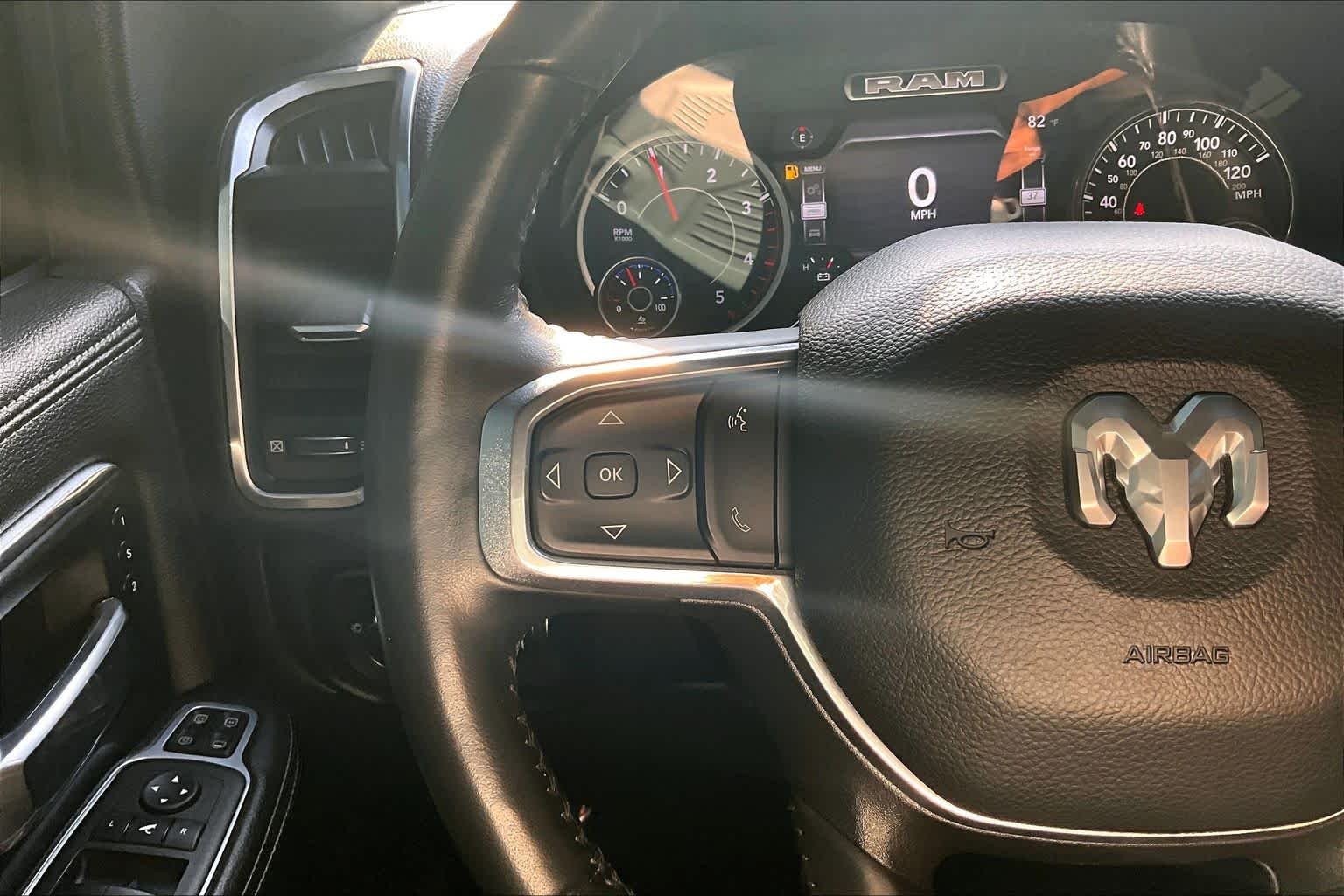 Used 2023 Granite Crystal Metallic Clearcoat Ram Laramie image 24