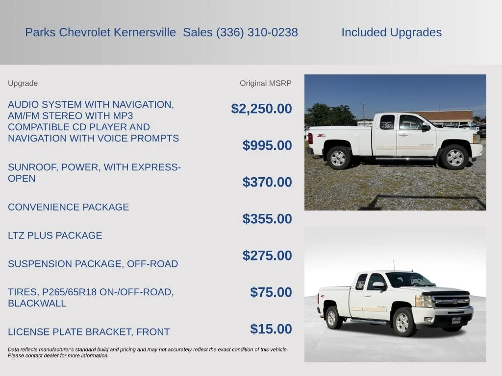 Used 2010 White Chevrolet LTZ image 4