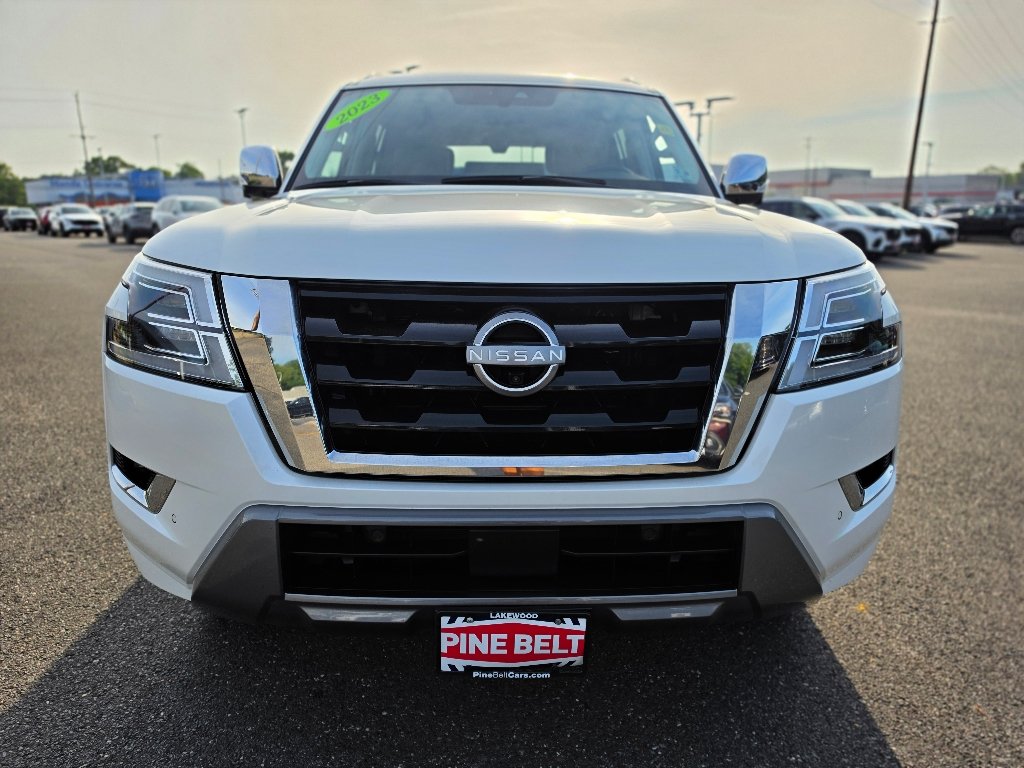 Used 2023 Aspen White TriCoat Nissan Platinum image 28