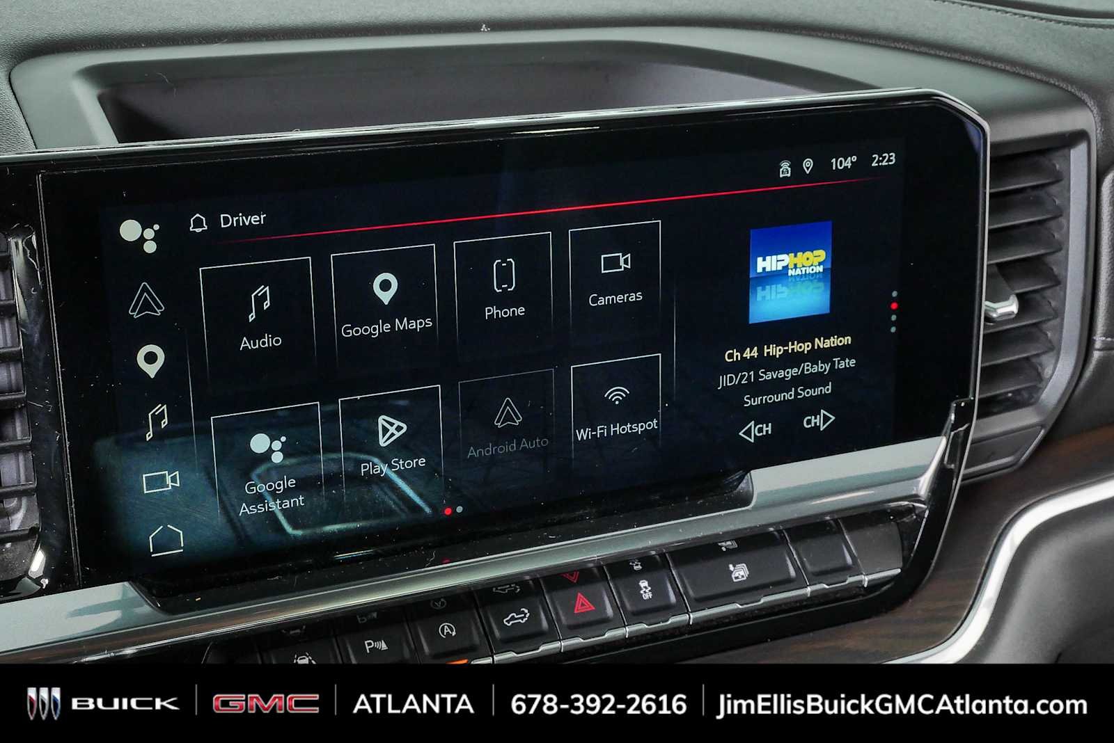 Used 2022 Titanium Rush Metallic GMC SLT image 14
