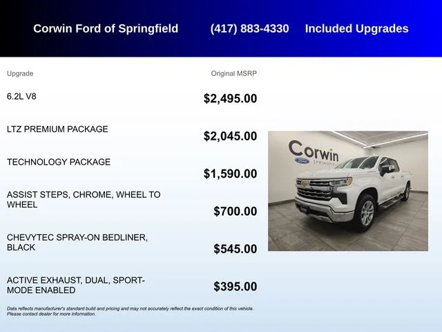 Used 2026 Summit White Chevrolet LTZ image 5