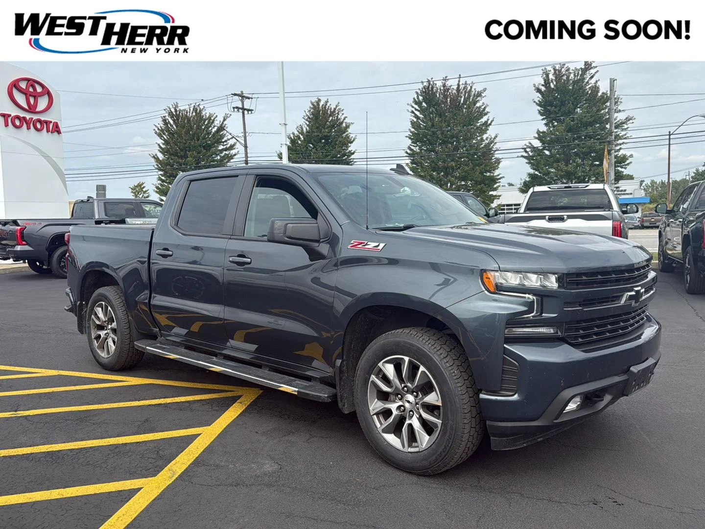 Used 2021 Shadow Gray Metallic Chevrolet RST image 1