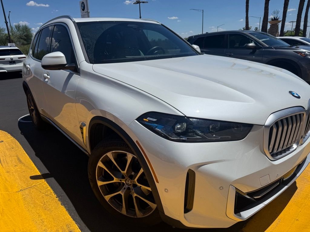 Certified Used 2024 White Metallic BMW xDrive40i image 2