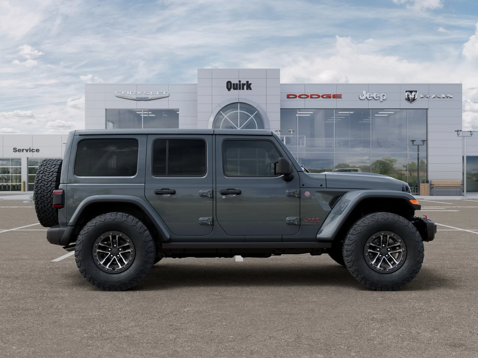 New 2026 Anvil Clear-Coat Exterior Paint Jeep Rubicon X image 47