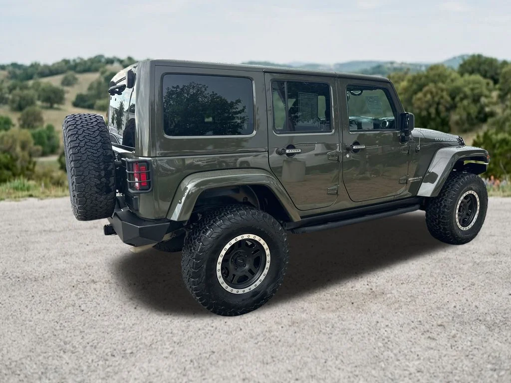 Used 2016 Green Jeep Unlimited Rubicon image 9