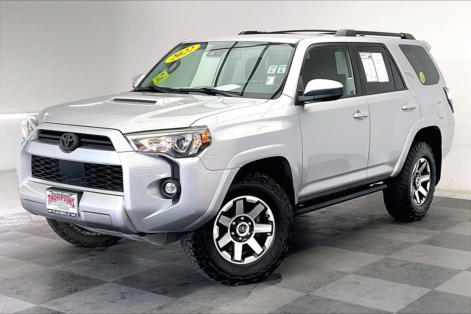 Used 2022 Classic Silver Metallic Toyota TRD Off-Road image 12